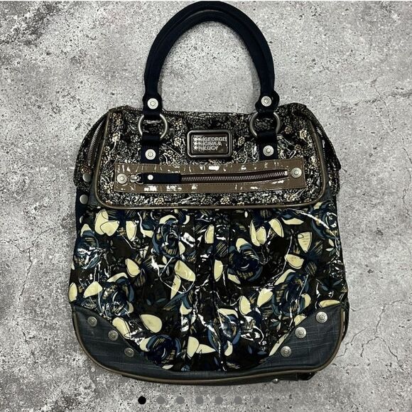 George Gina & Lucy Shoulder Bag - Turquoise - Hand Bag - Purse - Bohemian - Y2K - Picture 2 of 16